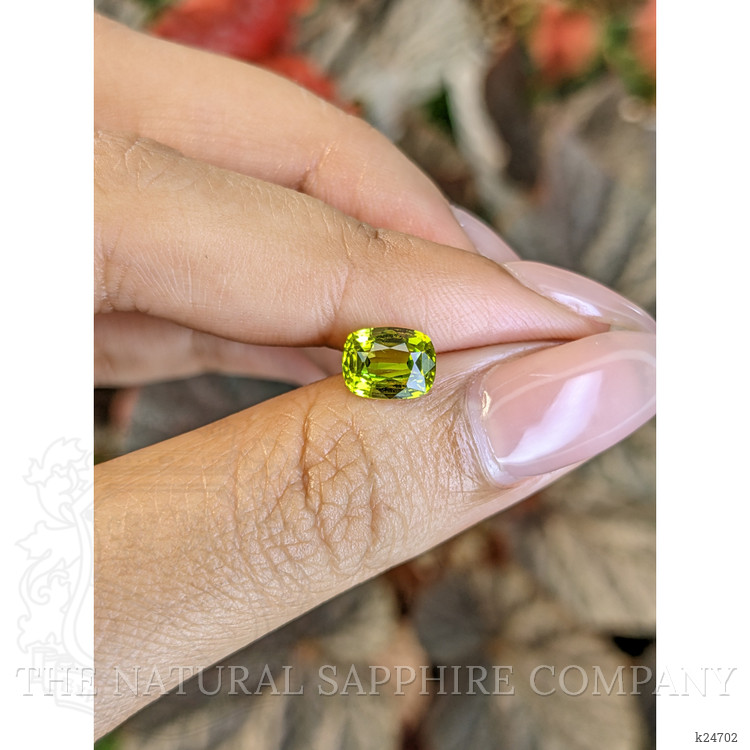 1.81 Ct. Yellowish Green Chrysoberyl from Ceylon (Sri Lanka)
