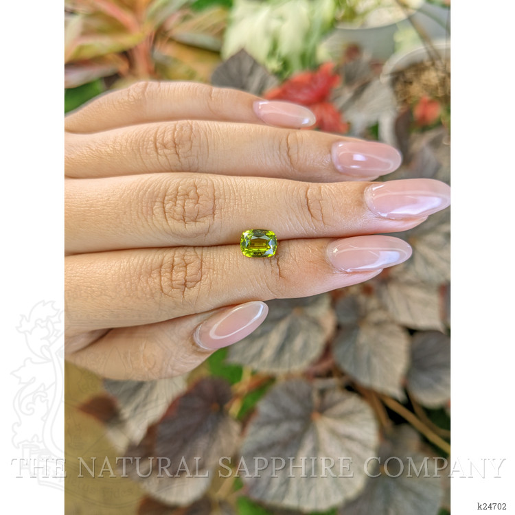 1.81 Ct. Yellowish Green Chrysoberyl from Ceylon (Sri Lanka)