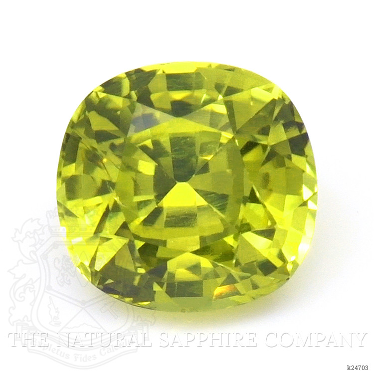 1.25 Ct. Yellowish Green Chrysoberyl from Ceylon (Sri Lanka)