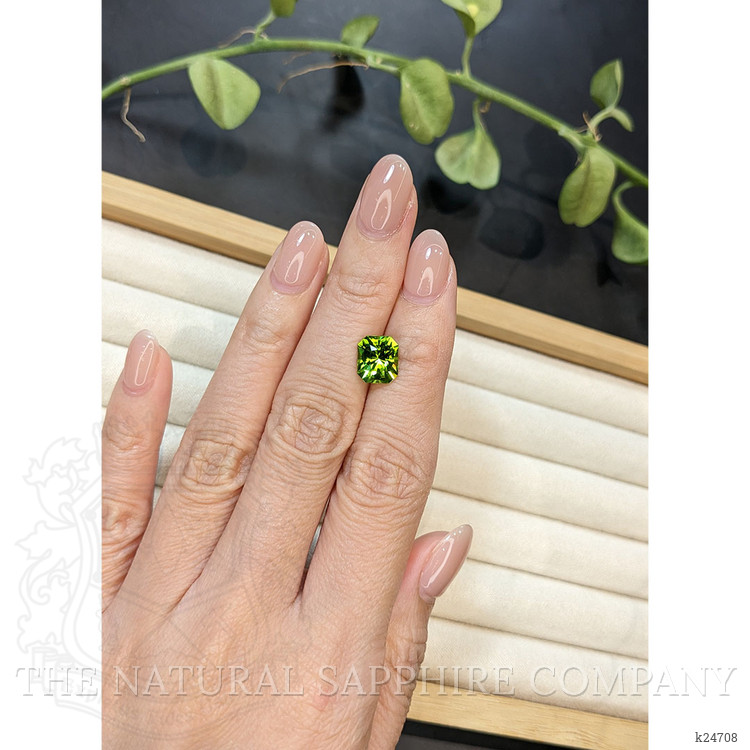 2.81 Ct. Yellowish Green Peridot from Ceylon (Sri Lanka)