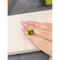 3.99 Ct. Yellowish Green Peridot from Pakistan Life Style