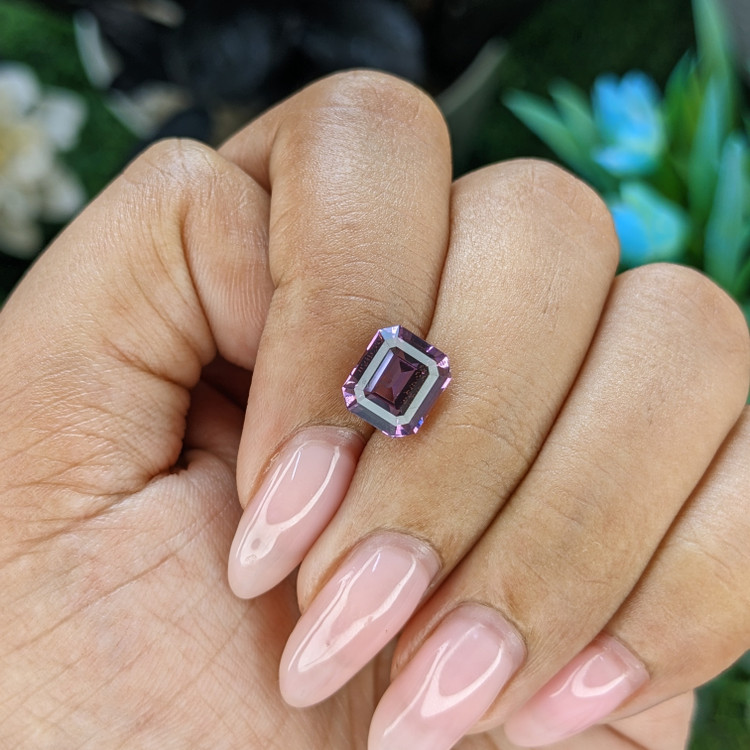 3.04 Ct. Purple Spinel from Tanzania