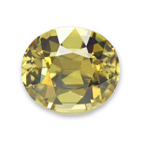 9.34 Ct. Greenish Yellow Zircon from Ceylon (Sri Lanka) Video