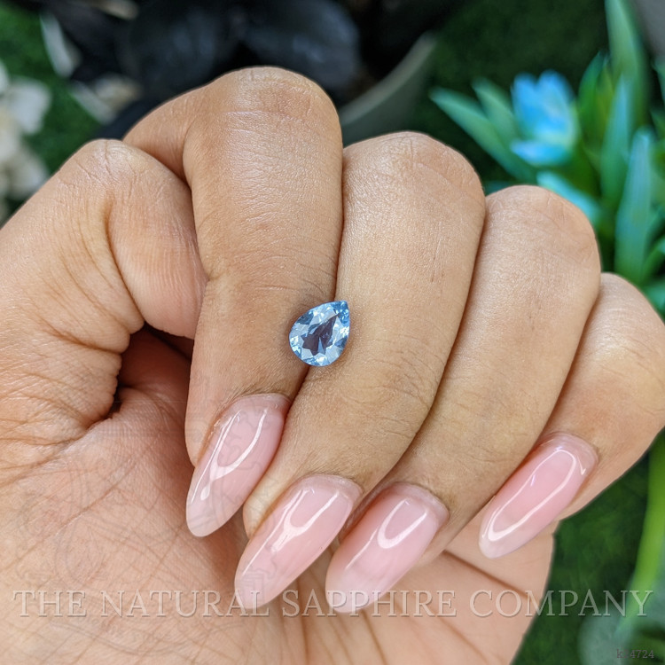 0.98 Ct. Blue Cobalt Spinel from Tanzania