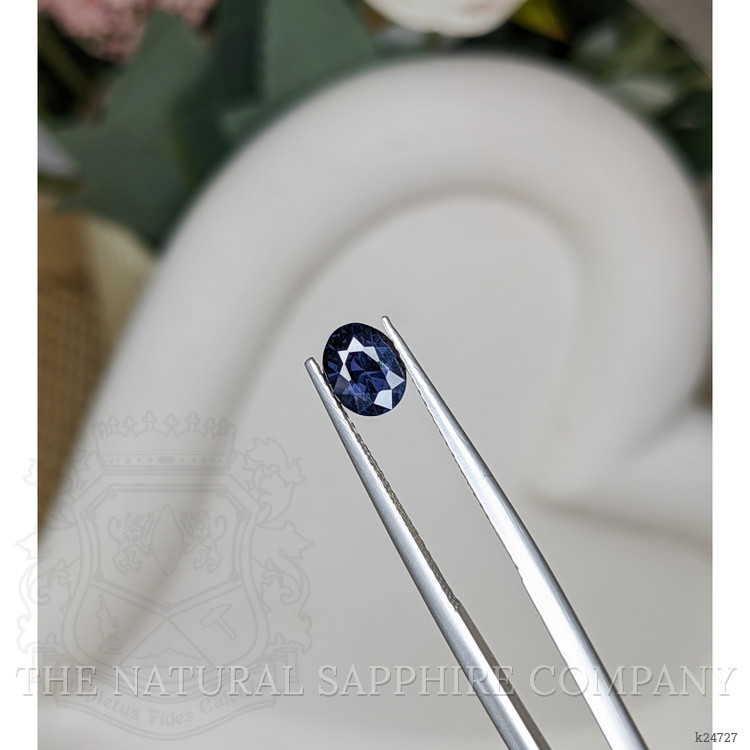 0.94 Ct. Bluish Purple Spinel from Ceylon (Sri Lanka)