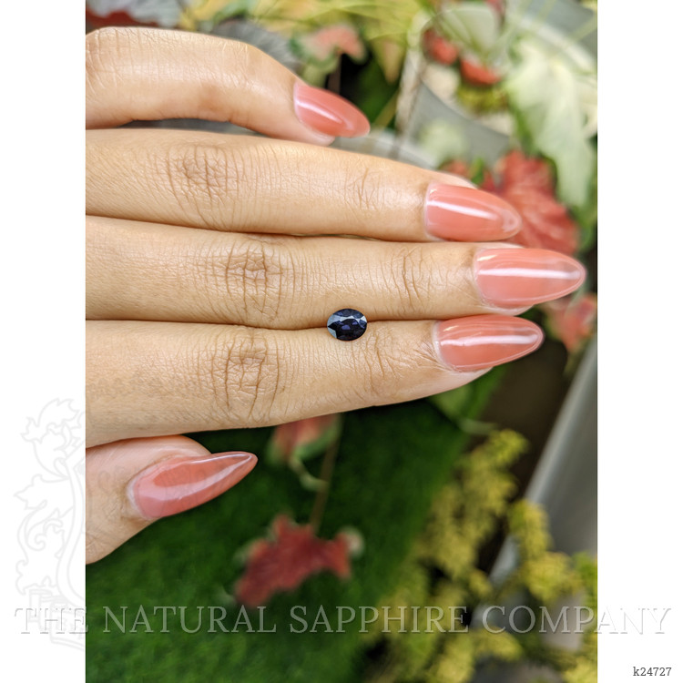0.94 Ct. Bluish Purple Spinel from Ceylon (Sri Lanka)