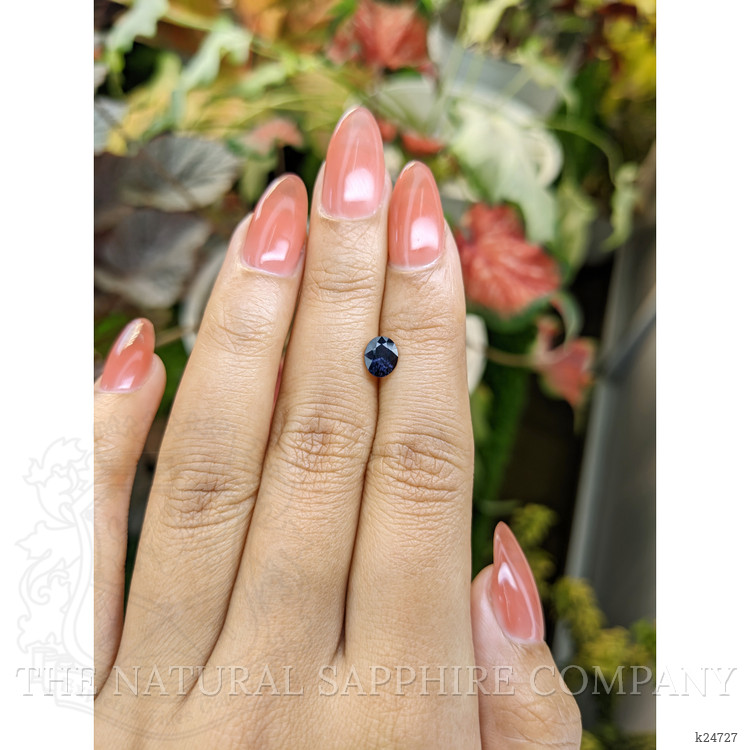 0.94 Ct. Bluish Purple Spinel from Ceylon (Sri Lanka)