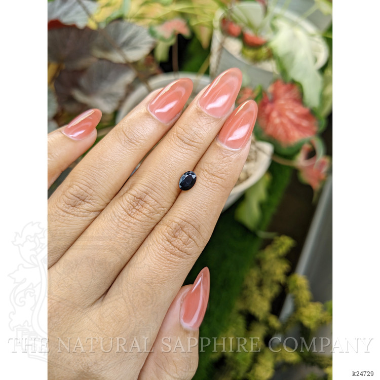 0.83 Ct. Blue Spinel from Ceylon (Sri Lanka)
