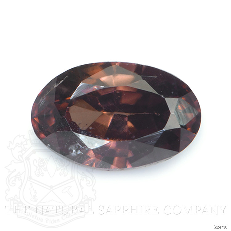 0.80 Ct. Pinkish Brown Zircon from Ceylon (Sri Lanka)
