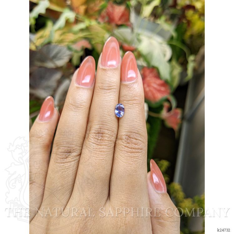 0.57 Ct. Violet Spinel from Ceylon (Sri Lanka)