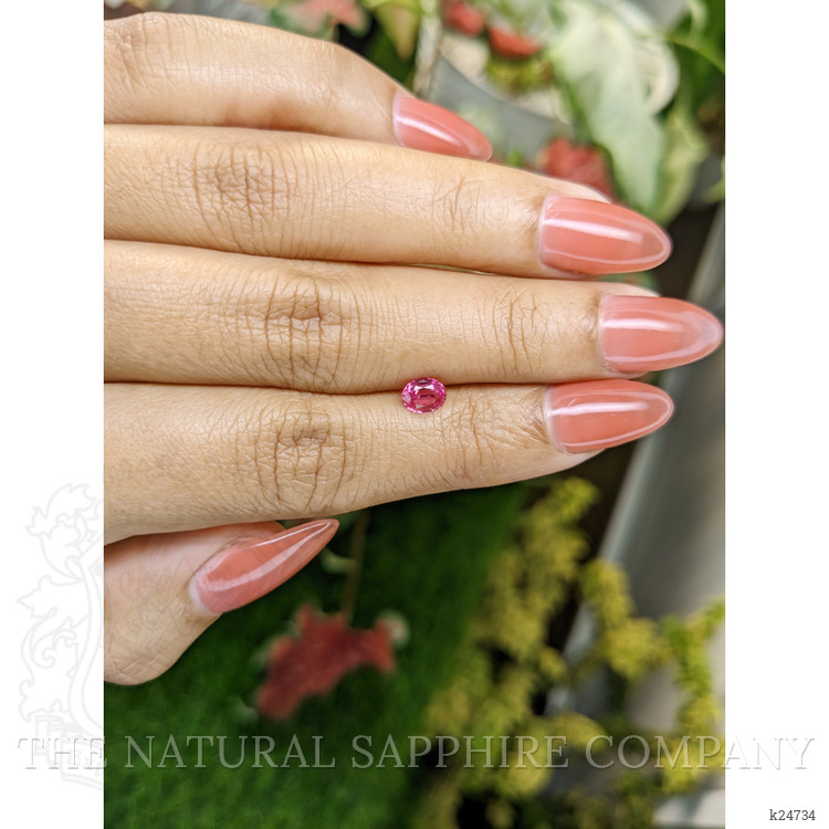 0.54 Ct. Pink Spinel from Tanzania