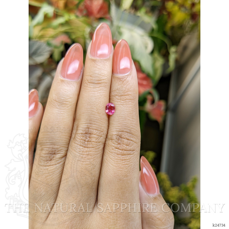 0.54 Ct. Pink Spinel from Tanzania