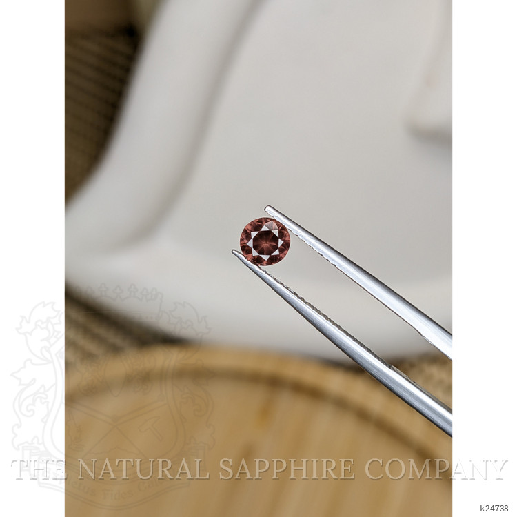 0.66 Ct. Brown Zircon from Ceylon (Sri Lanka)