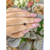 0.98 Ct. Red Garnet from Ceylon (Sri Lanka) Life Style