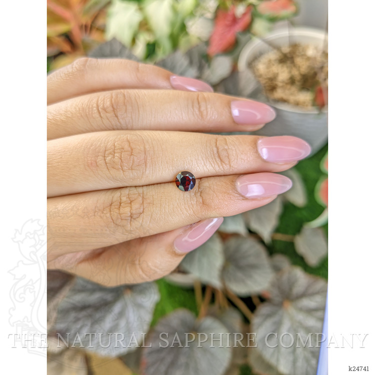 0.98 Ct. Red Garnet from Ceylon (Sri Lanka)
