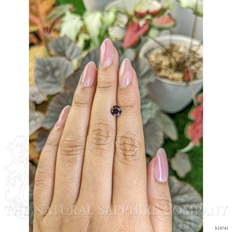 0.76 Ct. Red Garnet from Ceylon (Sri Lanka)