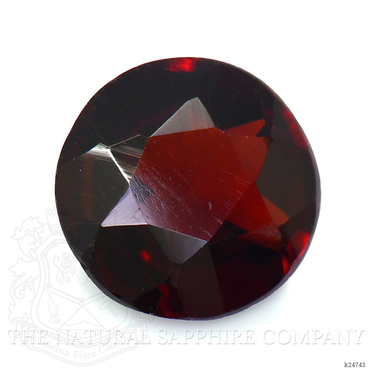 0.84 Ct. Red Garnet from Ceylon (Sri Lanka)