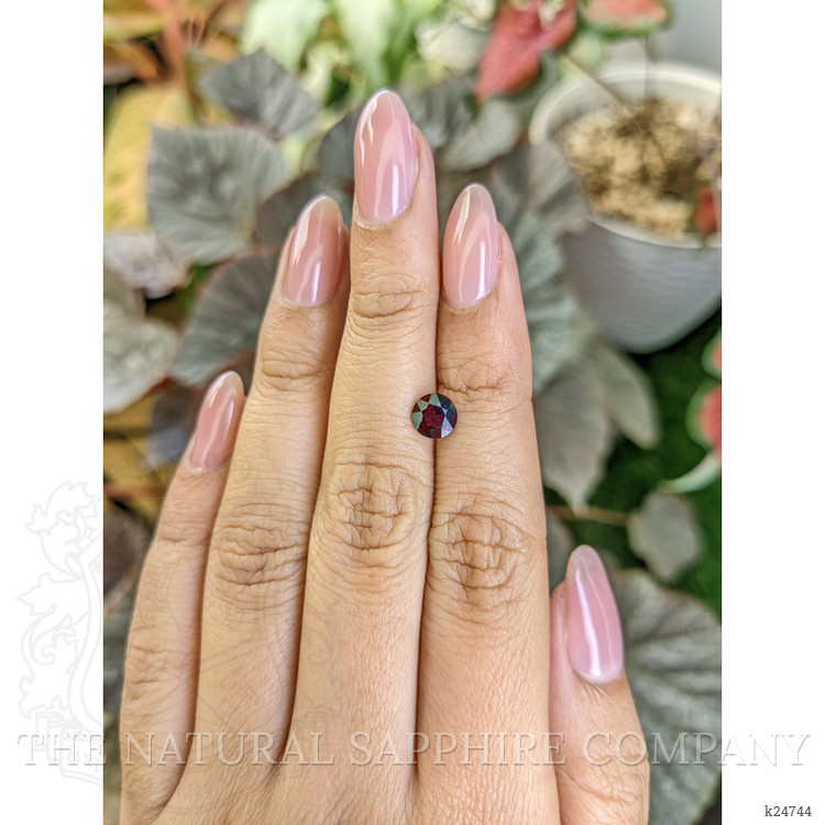 0.85 Ct. Red Garnet from Ceylon (Sri Lanka)