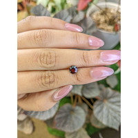 0.85 Ct. Red Garnet from Ceylon (Sri Lanka) Life Style