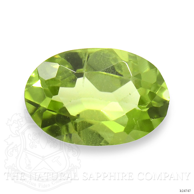 0.69 Ct. Yellowish Green Peridot from Madagascar