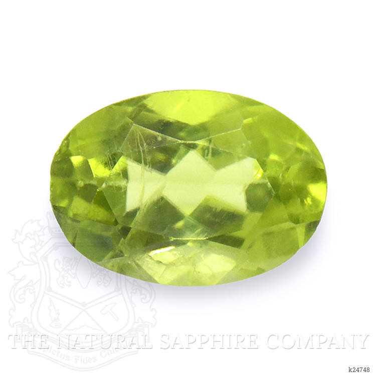 0.91 Ct. Yellowish Green Peridot from Madagascar