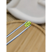 0.91 Ct. Yellowish Green Peridot from Madagascar Life Style