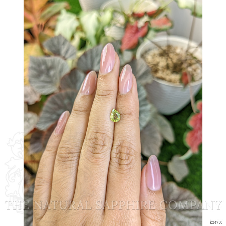 1.16 Ct. Yellowish Green Peridot from Madagascar