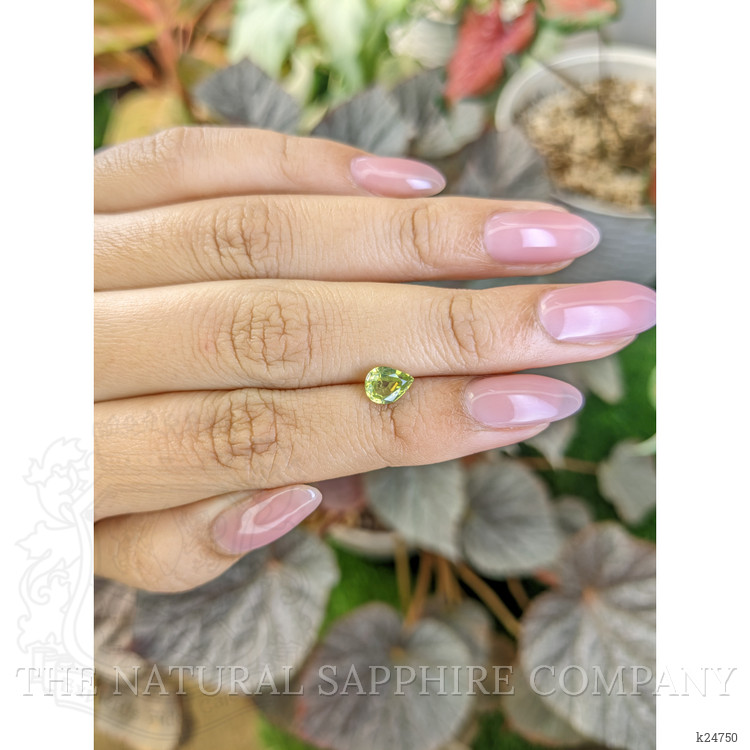 1.16 Ct. Yellowish Green Peridot from Madagascar