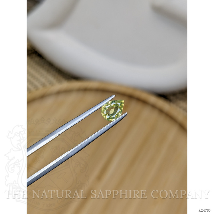 1.16 Ct. Yellowish Green Peridot from Madagascar
