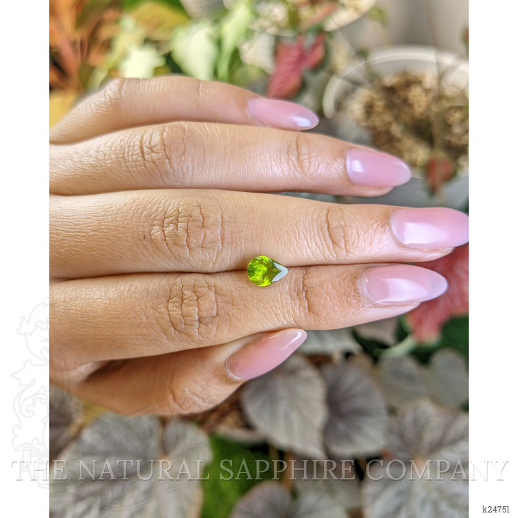 1.10 Ct. Yellowish Green Peridot from Madagascar