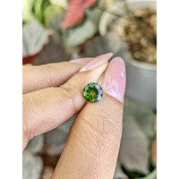 1.58 Ct. Chrome Diopside from Brazil Life Style