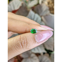 0.67 Ct. Green Chrome Tourmaline from Madagascar Life Style