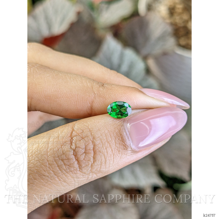 0.67 Ct. Green Chrome Tourmaline from Madagascar