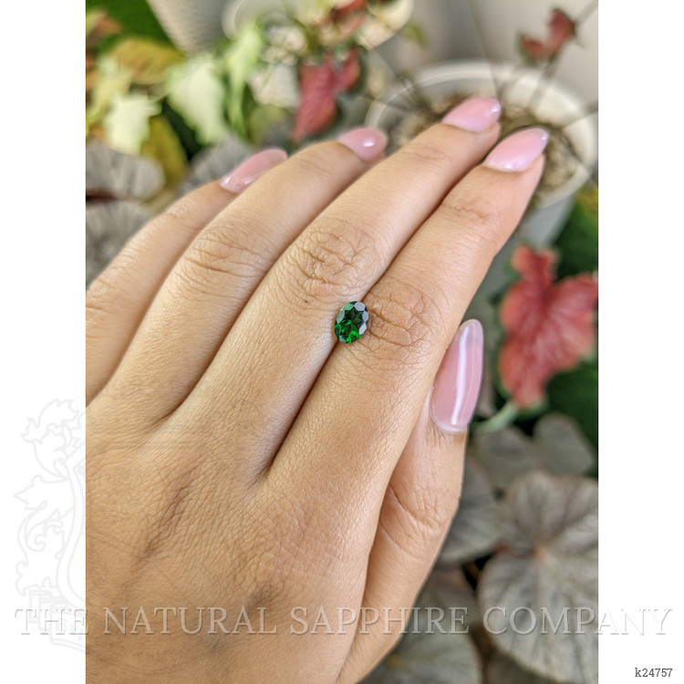 0.67 Ct. Green Chrome Tourmaline from Madagascar
