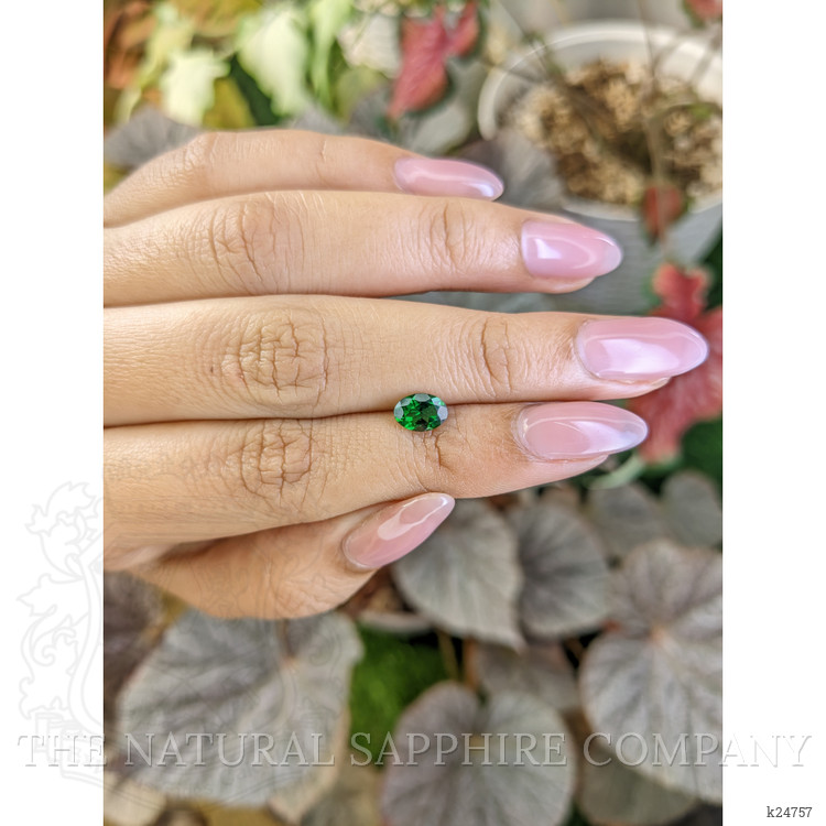0.67 Ct. Green Chrome Tourmaline from Madagascar