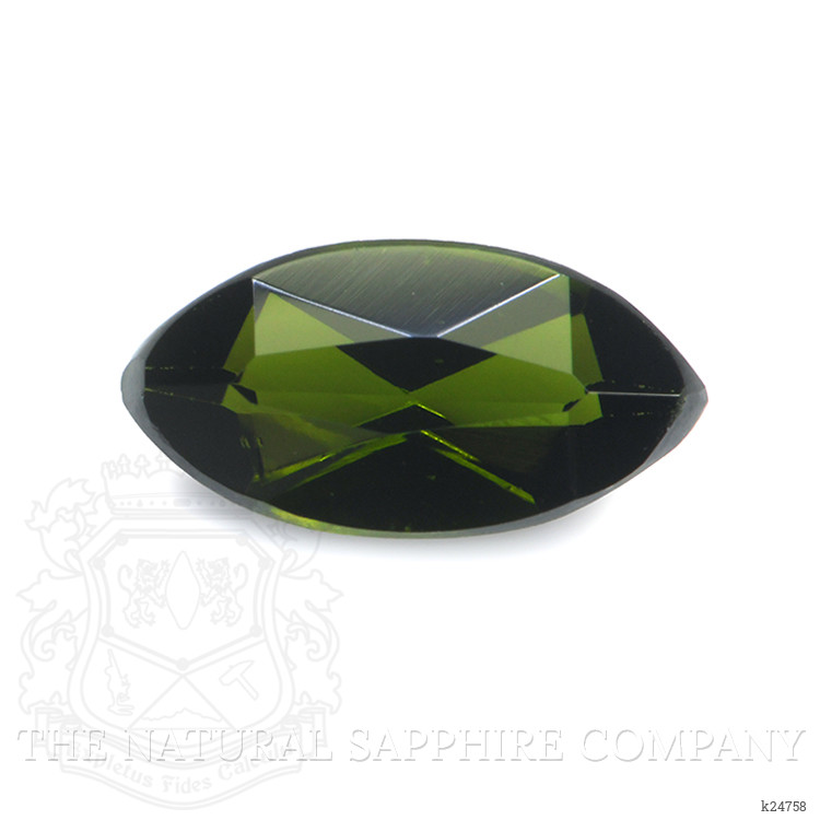 0.67 Ct. Green Tourmaline from Ceylon (Sri Lanka)