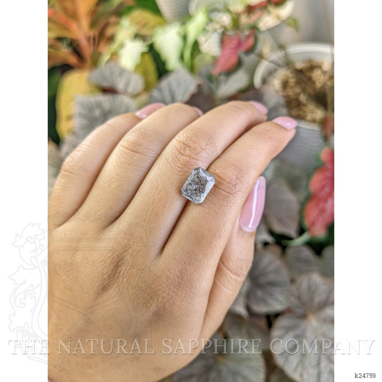 3.41 Ct. Brown Rutilated Quartz from Ceylon (Sri Lanka)