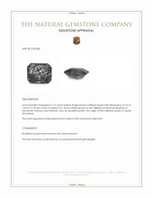3.13 Ct. Brown Rutilated Quartz from Ceylon (Sri Lanka) Appraisal