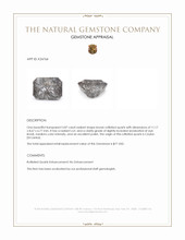 3.87 Ct. Brown Rutilated Quartz from Ceylon (Sri Lanka) Appraisal