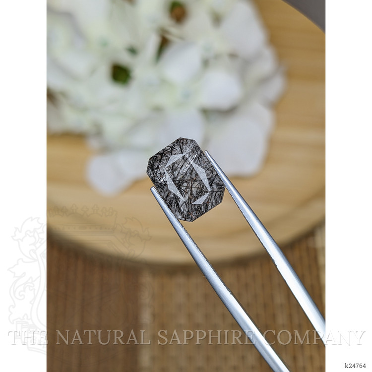 3.87 Ct. Brown Rutilated Quartz from Ceylon (Sri Lanka)
