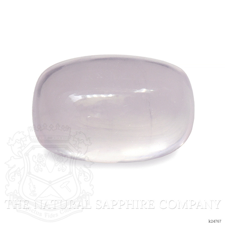 4.46 Ct. Purplish Pink Cabochon Rose Quartz from Ceylon (Sri Lanka)
