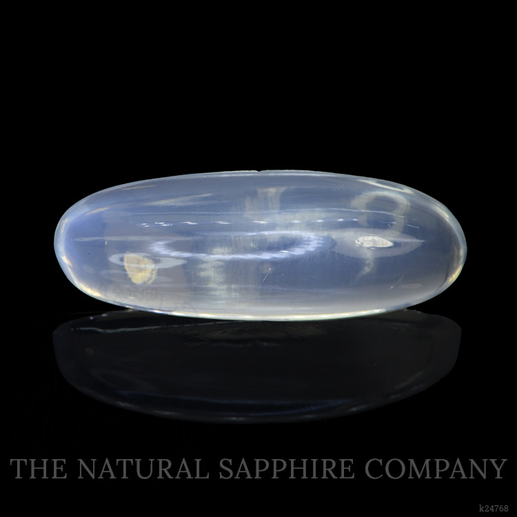 6.67 Ct. Blue Flash Cabochon Moonstone from Ceylon (Sri Lanka)