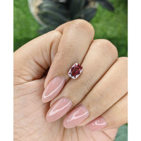 1.55 Ct. Red Garnet from Tanzania Life Style