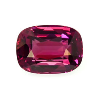 1.57 Ct. Purplish Pink Garnet from Tanzania Video