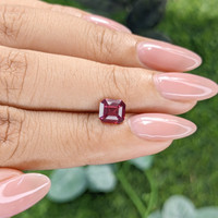 1.34 Ct. Red Garnet from Tanzania Life Style