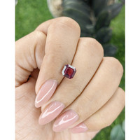 1.93 Ct. Purplish Pink Garnet from Tanzania Life Style
