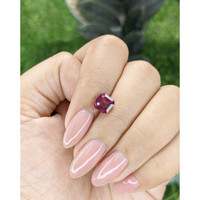 1.91 Ct. Purplish Pink Garnet from Tanzania Life Style