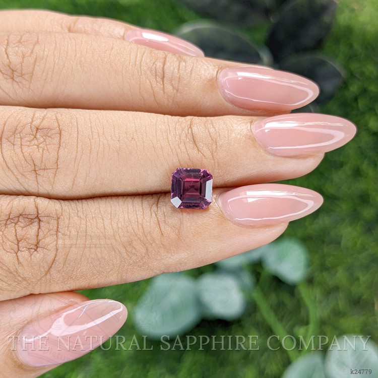 1.91 Ct. Purplish Pink Garnet from Tanzania