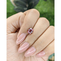 1.55 Ct. Purplish Pink Garnet from Tanzania Life Style