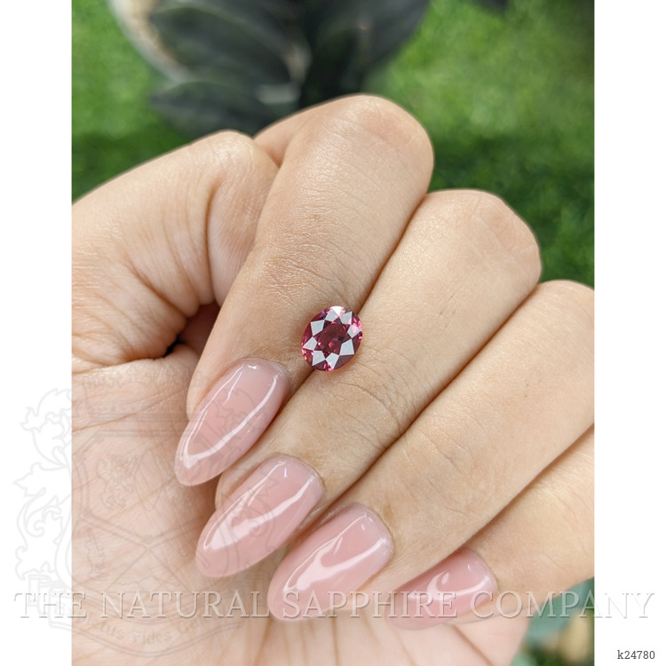 1.55 Ct. Purplish Pink Garnet from Tanzania